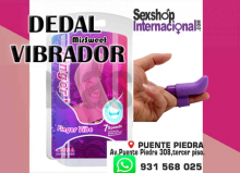 MISSEWEET VIBRADOR DEDAL PARA ESTIMULACION MULTIPLE SEXSHOP 931568025